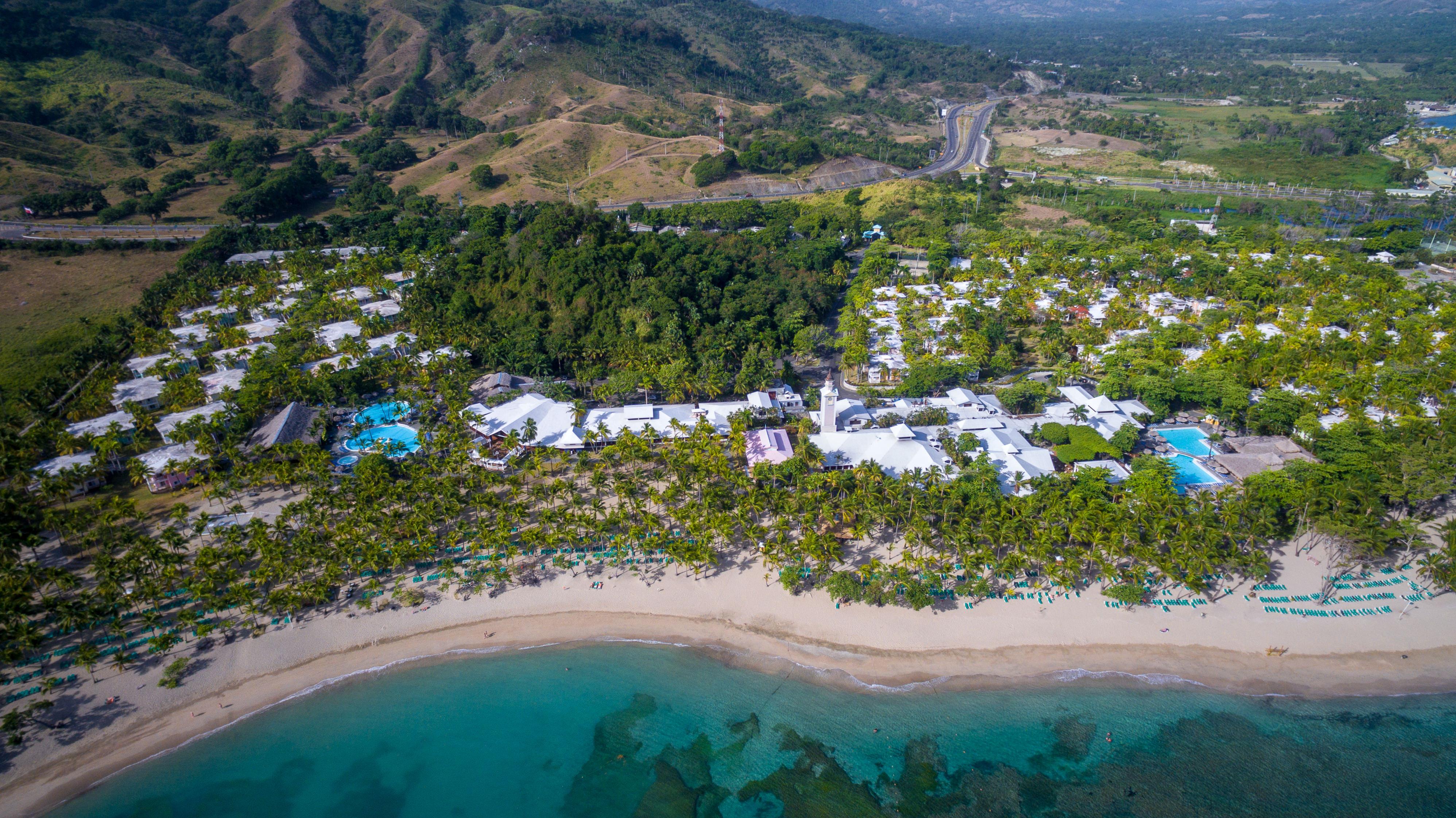 Playabachata Puerto Plata Exterior photo Aerial view of the resort