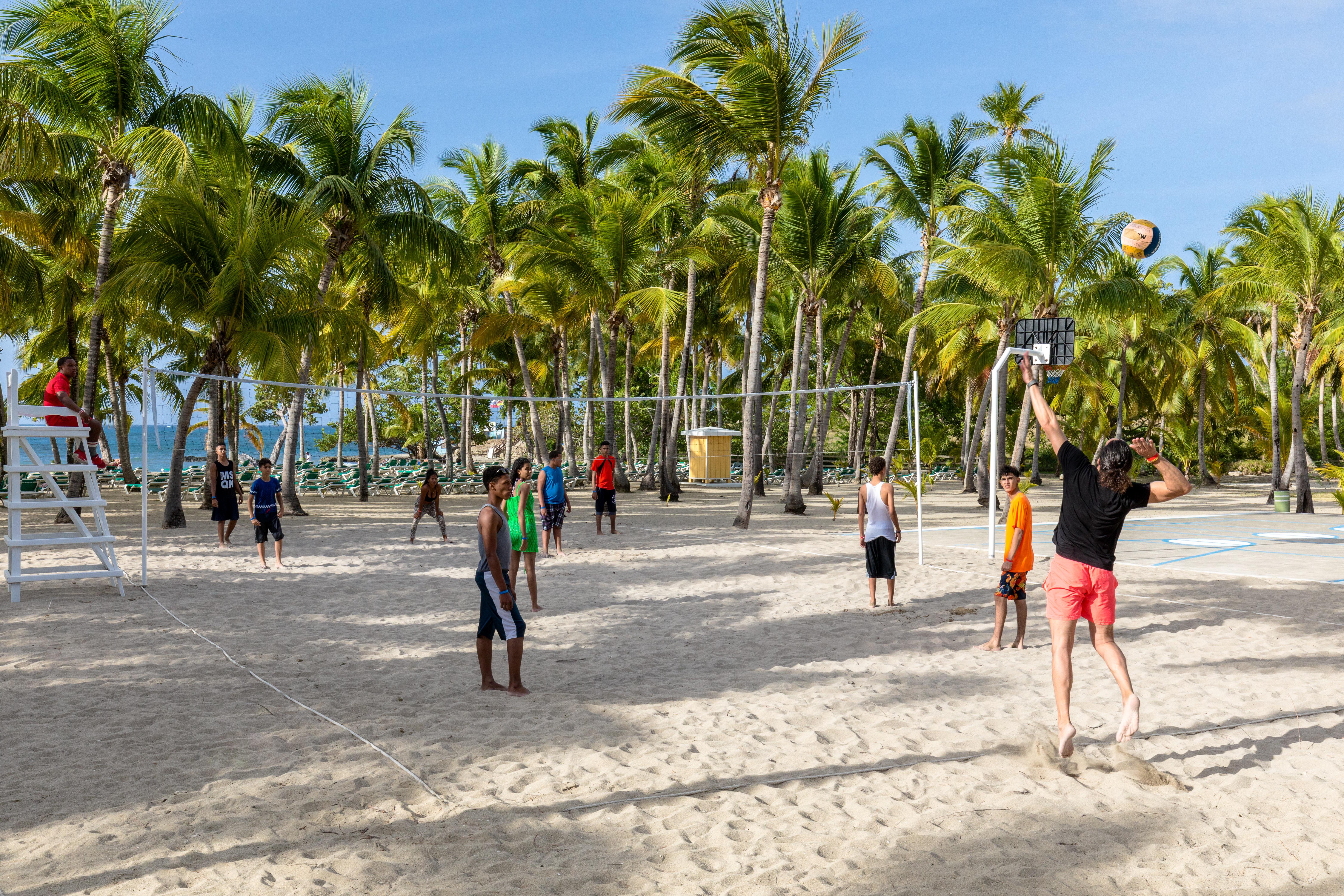 Playabachata Puerto Plata Exterior photo Beach volleyball in San Andres Island